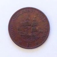 Лот: 20235853. Фото: 2. ЮАР 1 пенни 1931 состояние. Монеты