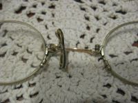 Лот: 11613887. Фото: 6. Антикварное пенсне позолота начало...