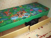 Лот: 10569846. Фото: 3. Детская кровать трансформер. Мебель