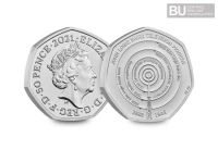 Лот: 17811800. Фото: 2. 50 пенсов 2021 г. Великобритания... Монеты