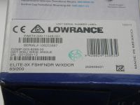 Лот: 4996365. Фото: 3. Lowrance Elite-3x 83/200 (000-11448-001... Туризм, охота, рыбалка, самооборона