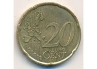 Лот: 8990507. Фото: 2. 20 евроцентов 1999 года - Франция... Монеты