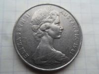 Лот: 21219251. Фото: 2. Австралия 20 центов 1981. Монеты