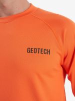 Лот: 25652236. Фото: 5. Лонгслив мужской Geotech, Оранжевый