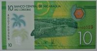 Лот: 7761358. Фото: 2. R Никарагуа 10 кордоб 2014, UNC. Банкноты