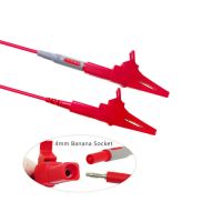 Лот: 25652129. Фото: 5. Зажим крокодил 84мм, 32а, гнездо...