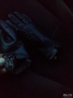 Лот: 9006099. Фото: 5. Очень хорошие новые чёрные перчатки...