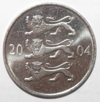 Лот: 3881278. Фото: 2. 20 сенти (сентов) 2004 год. Эстония. Монеты