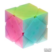 Лот: 15498307. Фото: 2. Скьюб MoFangGe QiCheng Skewb Jelly. Сувениры