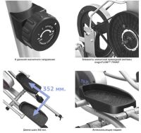 Лот: 7463893. Фото: 2. Эллипсойдный тренажер Oxygen mx... Тренажеры, комплексы