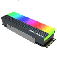 Лот: 18663359. Фото: 2. Радиатор для M.2 SSD NVMe ARGB. Комплектующие