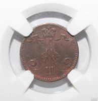 Лот: 3110084. Фото: 2. 1 пенни 1888 год. В слабе NGC... Монеты