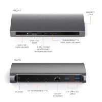 Лот: 21437745. Фото: 3. Расширитель портов Satechi Thunderbolt... Компьютеры, оргтехника, канцтовары