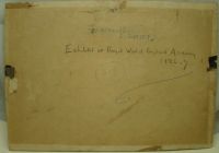 Лот: 17899386. Фото: 4. Старинная акварель Горы (Y770). Красноярск