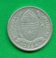 Лот: 9094534. Фото: 2. Ботсвана 1 тхебе 1984 (т270). Монеты