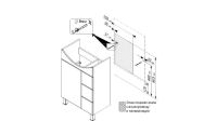 Лот: 6388956. Фото: 2. Тумба для ванной комнаты "Кристи-65... Мебель