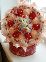Лот: 5081463. Фото: 3. букет из конфет рафаелло " i love... Сувениры, подарки