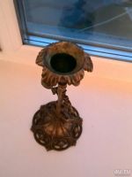 Лот: 10269253. Фото: 2. Подсвечник кованый. Антиквариат