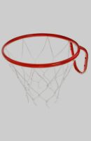 Лот: 20520289. Фото: 2. Баскетбольное кольцо с сеткой... Спортивные товары
