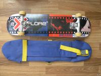 Лот: 13686250. Фото: 2. Скейтборд с чехлом для переноски. Спортивные товары