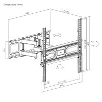 Лот: 16197353. Фото: 4. Кронштейн для телевизора от 32... Красноярск