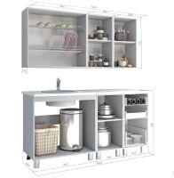 Лот: 21095598. Фото: 4. Кухонный гарнитур «Токио» 1.2... Красноярск