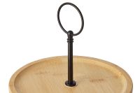 Лот: 24771917. Фото: 3. Блюдо 2-ярусное HOFF Bamboo. Домашний быт