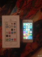 Лот: 8641261. Фото: 2. iPhone 5S Silver 16Gb LTE. Смартфоны, связь, навигация