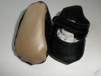 Лот: 5874116. Фото: 2. Кукла обувь туфли черные клеенка... Коллекционирование, моделизм
