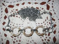 Лот: 17380119. Фото: 3. Винтажные бусы цепочка пластиковыми... Красноярск