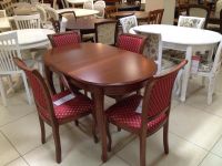 Лот: 6729529. Фото: 2. Обеденный стол "Карина" Массив... Кухонная мебель