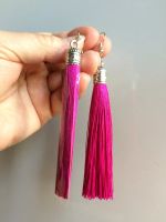 Лот: 13382638. Фото: 2. Серьги-кисточки. Ювелирные изделия, бижутерия, часы