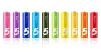 Лот: 9992576. Фото: 3. Цветные батарейки Xiaomi ZI5 Alkaline... Бытовая техника