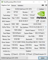 Лот: 10031571. Фото: 6. Asus ROG GTX 1070 8G