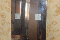 Лот: 7495501. Фото: 2. зеркало 70*48 с креплениями. Предметы интерьера
