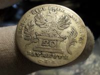 Лот: 17292533. Фото: 6. Очень редкие 20 крейцеров 1765...