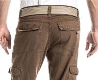 Лот: 7872529. Фото: 2. Стильные мужские джинсы Cargo... Мужская одежда
