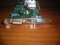 Лот: 8062444. Фото: 2. AGP 128Mb DDR ATI Radeon 9600... Комплектующие