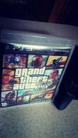 Лот: 5222247. Фото: 2. Sony Playstation 3 + GTA 5. Игровые приставки, консоли, видеоигры