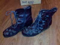 Лот: 6381159. Фото: 2. Коричневые полусапожки. Женская обувь