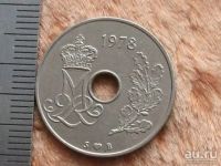 Лот: 9533841. Фото: 9. Монета 25 эри оре ери Дания 1978...