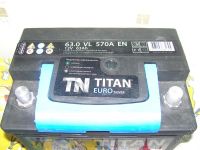 Лот: 1595479. Фото: 2. Аккумулятор TITAN Euro Silver. Авто, мото, водный транспорт