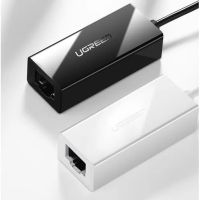 Лот: 21438354. Фото: 3. Адаптер UGREEN USB 2.0 10/100Mbps... Компьютеры, оргтехника, канцтовары
