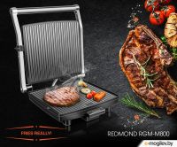 Лот: 16697703. Фото: 7. Гриль Redmond SteakMaster RGM-M800...