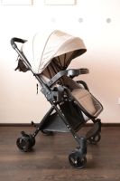 Лот: 9824966. Фото: 2. Прогулочная коляска Angene grey-black... Детский транспорт