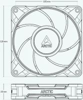 Лот: 25649794. Фото: 7. Вентилятор Arctic P12 Pro PST...