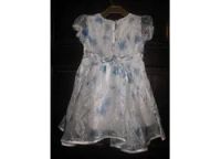 Лот: 9336506. Фото: 3. нежное платье -- органза с голубыми... Дети растут