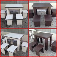 Лот: 9257758. Фото: 2. Стол и табуретки.Доставка по городу... Кухонная мебель