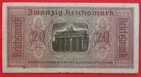 Лот: 1598237. Фото: 2. (№897) 20 марок (1940) (Германия... Банкноты