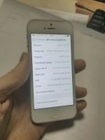 Лот: 8253898. Фото: 2. [Продам] iPhone 5 16Gb White. Смартфоны, связь, навигация